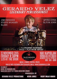 Gerardo & Friends at Jazz Minds @ Jazz Minds | Honolulu | Hawaii | United States